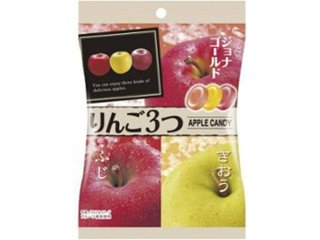 パイン りんご３つ ７５ｇ ×10 【全国送料込】(沖縄・離島除く)の画像