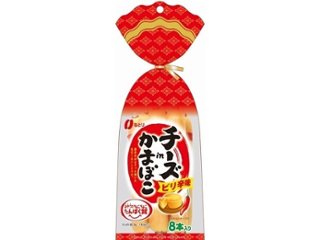 なとり チーズｉｎかまぼこピリ辛味 ８本２３２ｇ  ×10 【全国送料込】(沖縄・離島除く)の画像