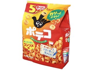 東ハト ５Ｐポテコ コンソメ味（２４）１９ｇ×５袋   ×12 【全国送料込】(沖縄・離島除く)の画像