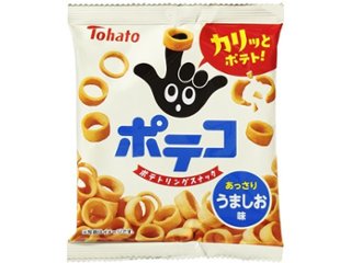 東ハト ポテコ うましお味２１ｇ ×28 【全国送料込】(沖縄・離島除く)の画像