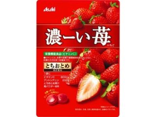 アサヒグループ食品 濃ーい苺 ８４ｇ ×6 【全国送料込】(沖縄・離島除く)の画像