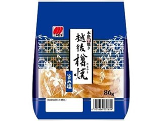 三幸製菓 越後樽焼 旨み塩８６ｇ   ×12 【全国送料込】(沖縄・離島除く)の画像