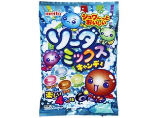 ｍｅｉｔｏ ソーダミックスキャンディ５６ｇ ×10 【全国送料込】(沖縄・離島除く)の画像