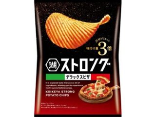 湖池屋 ストロング デラックスピザ５３ｇ ×12 【全国送料込】(沖縄・離島除く)の画像