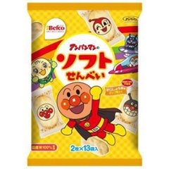 栗山米菓 アンパンマンのソフトせんべい ２６枚   ×12の画像