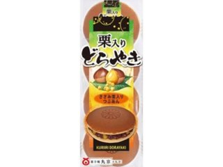 丸京 栗入どら焼き ４個   ×8 【全国送料込】(沖縄・離島除く)の画像