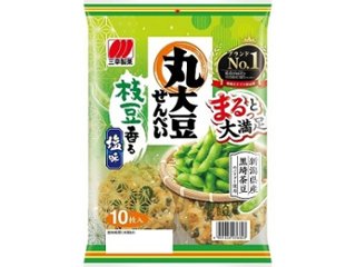 三幸製菓 丸大豆せんべい 枝豆香る塩味１０枚 ×12 【全国送料込】(沖縄・離島除く)の画像