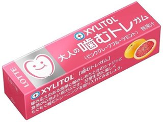 ロッテ キシリトール大人噛むトレピンクＧＦ ９枚 ×300 【全国送料込】(沖縄・離島除く)の画像