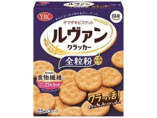ＹＢＣ ルヴァン全粒粉クラッカーＬ ７５枚 ×5 【全国送料込】(沖縄・離島除く)の画像