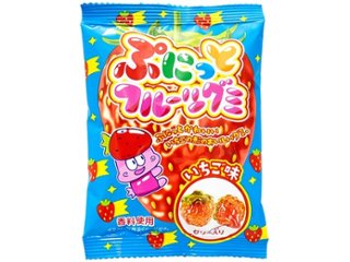 やおきん ぷにっとフルーツグミいちご味 ×24 【全国送料込】(沖縄・離島除く)の画像