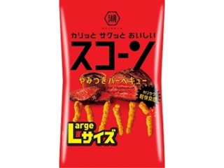 湖池屋 Ｌスコーン やみつきバーベキュー１７０ｇ   ×12 【全国送料込】(沖縄・離島除く)の画像