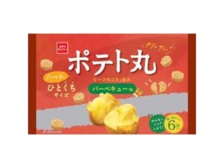 おやつカンパニー ポテト丸 バーベキュー味６袋入り ×15 【全国送料込】(沖縄・離島除く)の画像