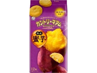 不二家 カントリーマアム（熟成蜜芋） １２枚  ×5 【全国送料込】(沖縄・離島除く)の画像