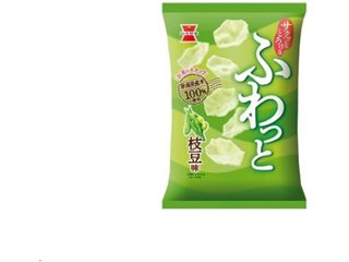岩塚製菓 ふわっと 枝豆味４１ｇ   ×10 【全国送料込】(沖縄・離島除く)の画像