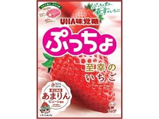 味覚糖 ぷっちょ袋至幸のいちご６７ｇ ×6 【全国送料込】(沖縄・離島除く)の画像