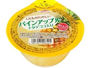 マルハ くだものたのしいパインアップルナタデココ入  ×6 【全国送料込】(沖縄・離島除く)の画像