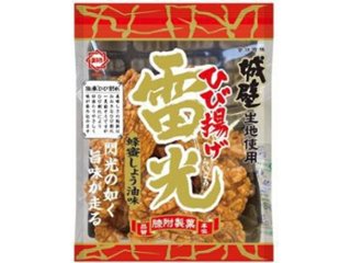 ひざつき 雷光 蜂蜜しょうゆ味１２０ｇ ×16 【全国送料込】(沖縄・離島除く)の画像