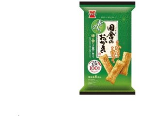 岩塚製菓 田舎のおかき 青のり味８本  ×12 【全国送料込】(沖縄・離島除く)の画像