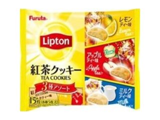 フルタ リプトン紅茶クッキー３種アソート １５枚   ×14 【全国送料込】(沖縄・離島除く)の画像