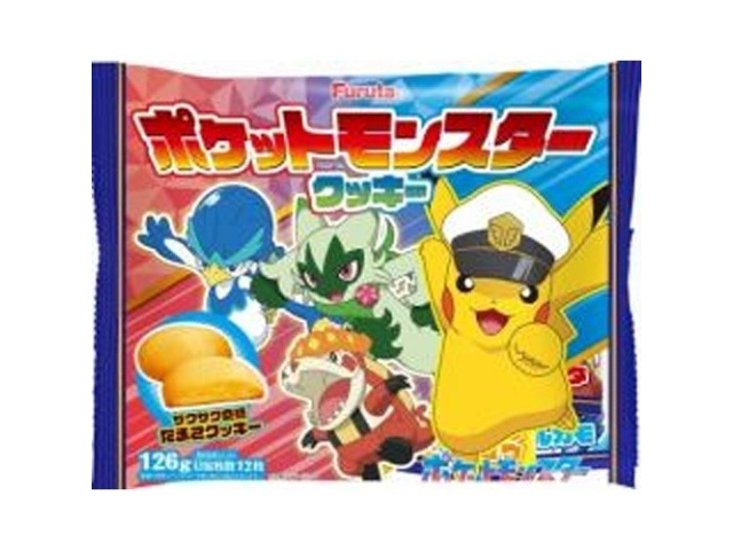 フルタ ポケットモンスタークッキー １２６ｇ ×16 【全国送料込】(沖縄・離島除く)画像
