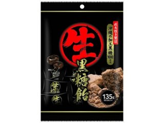 リボン 生黒糖飴 １３５ｇ  ×12 【全国送料込】(沖縄・離島除く)の画像