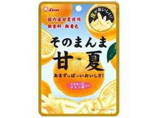 ライオン そのまんま甘夏 ２５ｇ ×6 【全国送料込】(沖縄・離島除く)の画像