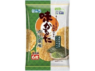 ぼんち 味かるた のり塩味６枚 ×12 【全国送料込】(沖縄・離島除く)の画像
