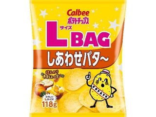カルビー ポテトＬサイズ しあわせバタ〜１１８ｇ ×12 【全国送料込】(沖縄・離島除く)の画像