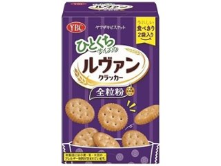 ＹＢＣ 一口サイズルヴァン全粒粉クラッカー ８２ｇ   ×5 【全国送料込】(沖縄・離島除く)の画像