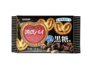三立製菓 源氏パイ 塩黒糖味１１枚  ×12 【全国送料込】(沖縄・離島除く)の画像