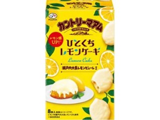 不二家 カントリーマアム ひとくちレモンケーキ８枚 ×60 【全国送料込】(沖縄・離島除く)の画像