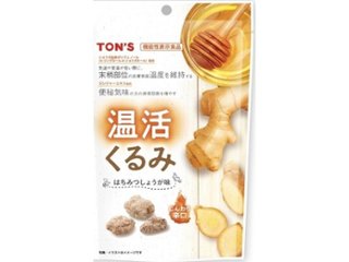 東洋ナッツ 温活くるみ はちみつしょうが味６４ｇ ×10 【全国送料込】(沖縄・離島除く)の画像