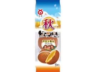 丸京 秋のどら焼き ４個 ×12 【全国送料込】(沖縄・離島除く)の画像