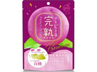 完熟フルーツ 半生ピーチ６０ｇ ×24 【全国送料込】(沖縄・離島除く)の画像