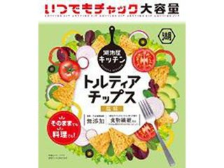 湖池屋 トルティアチップス 塩味チャック付１２８ｇ ×12 【全国送料込】(沖縄・離島除く)の画像