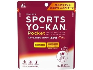 井村屋 スポーツようかんポケットあずき９０ｇ  ×16 【全国送料込】(沖縄・離島除く)の画像