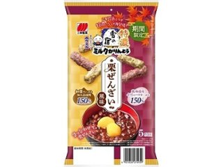 三幸製菓 特濃雪の宿ミルクかりんとう栗ぜんざい８３ｇ  ×12 【全国送料込】(沖縄・離島除く)の画像