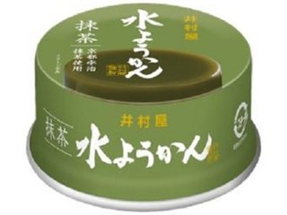 井村屋 缶水ようかん 抹茶８３ｇ ×32 【全国送料込】(沖縄・離島除く)の画像