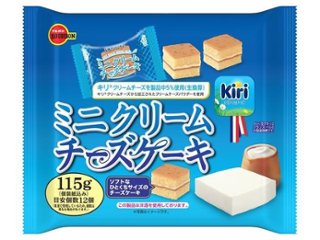 ブルボン ミニクリームチーズケーキ １１５ｇ ×12 【全国送料込】(沖縄・離島除く)の画像