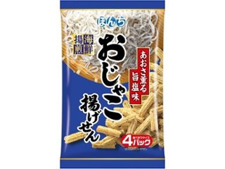 ぼんち ４パック海鮮揚煎おじゃこ揚げせん ６４ｇ  ×12 【全国送料込】(沖縄・離島除く)の画像