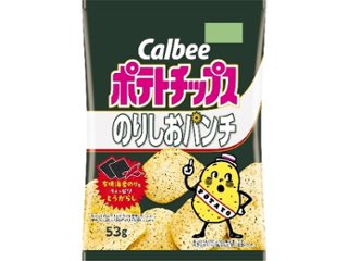 カルビー ポテトチップスのりしおパンチ ５３ｇ  ×12 【全国送料込】(沖縄・離島除く)の画像