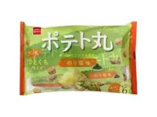 おやつカンパニー ポテト丸コンソメ風味のり塩味６袋入り  ×15 【全国送料込】(沖縄・離島除く)の画像