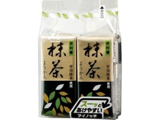 井村屋 ミニようかん抹茶 ４本入４本入 ×12 【全国送料込】(沖縄・離島除く)の画像