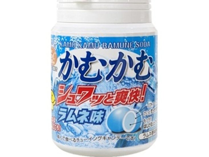 かむかむ シュワッと爽快！ラムネ味ボトル１２０ｇ ×36 【全国送料込】(沖縄・離島除く)画像