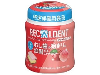 リカルデント アップル＆ピーチボトル １３５．２ｇ ×36 【全国送料込】(沖縄・離島除く)の画像