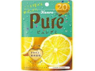 カンロ ピュレグミ レモン５６ｇ   ×6 【送料込】(一部地域別途)の画像