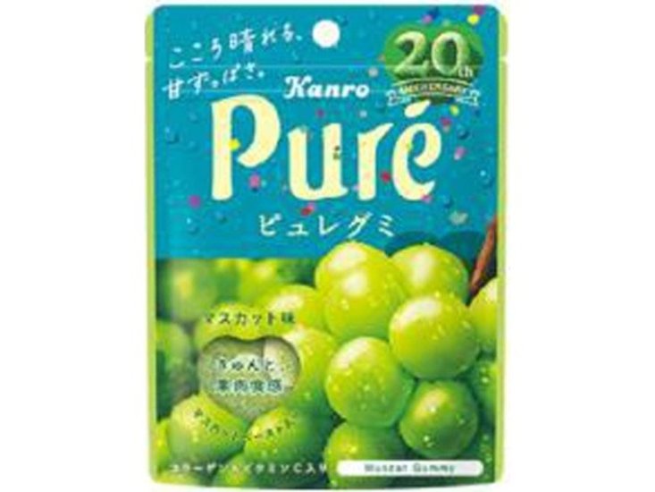 カンロ ピュレグミ マスカット５６ｇ   ×6 【送料込】(一部地域別途)画像