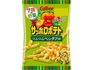 カルビー ２４ｇサッポロポテトつぶつぶベジタブル ×24 【送料込】(一部地域別途)の画像