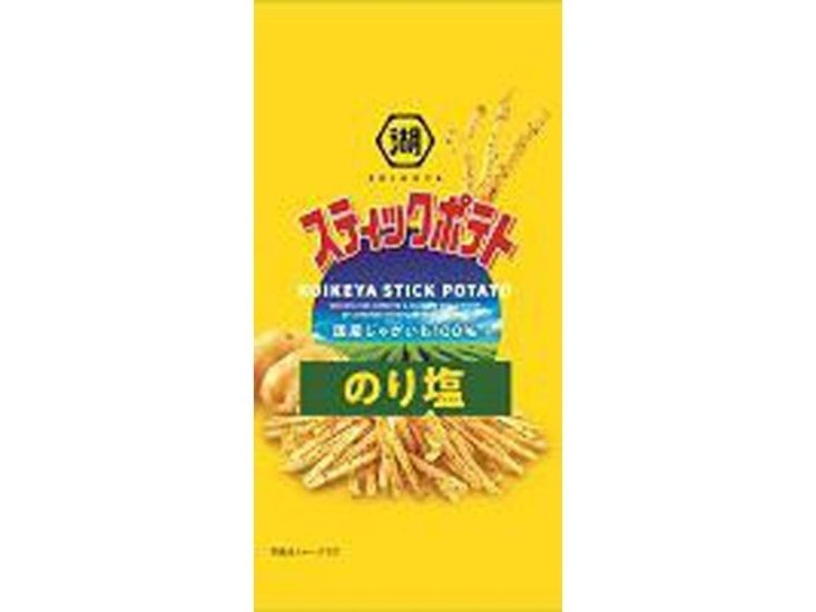 湖池屋 スティックポテト のり塩スリムバッグ３４ｇ   ×6 【送料込】(一部地域別途)画像
