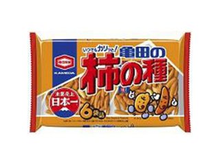 亀田 柿の種 ６袋詰１８０ｇ   ×12 【送料込】(一部地域別途)の画像
